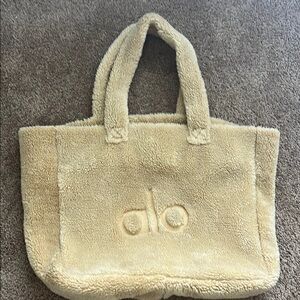 ALO Yoga Cream Tote Bag